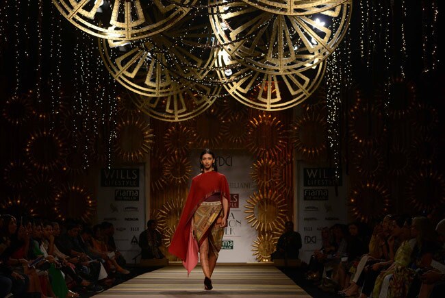 विल्‍स लाइफस्‍टाइल फैशन वीक में पहुंचे शिल्‍पा और हरमन