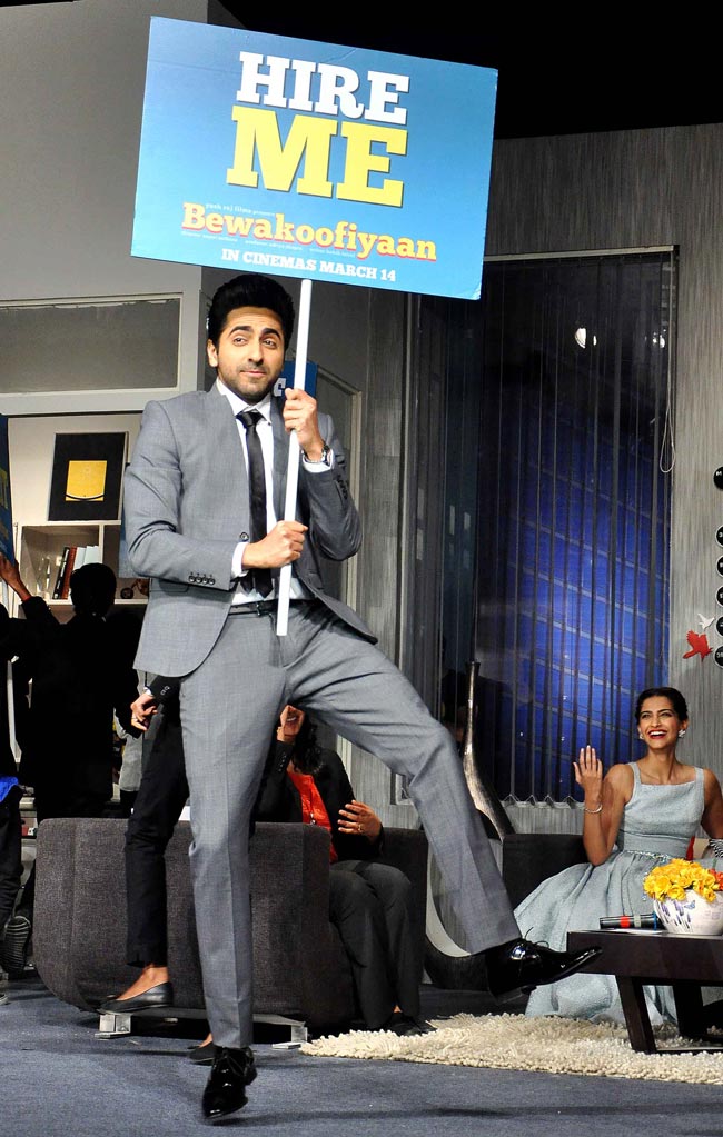 YRF स्‍टूडियोज में सोनम कपूर और आयुष्‍मान खुराना