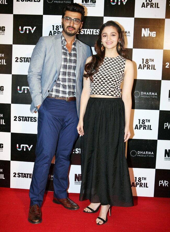 '2 स्‍टेट्स' के ट्रेलर रिलीज पर आलिया और अर्जुन की जोड़ी