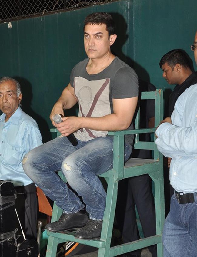 जब टेनिस अंपायर बन गए आमिर खान