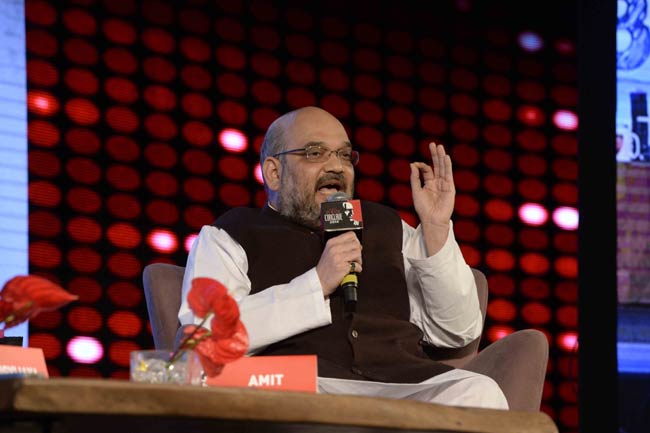 इंडिया टुडे कॉन्क्लेव 2014: गुजरात से चुनाव लड़ें केजरीवाल, बोले अमित शाह