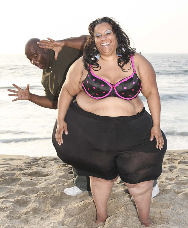 दुनिया के सबसे बड़े कूल्‍हों वाली महिला