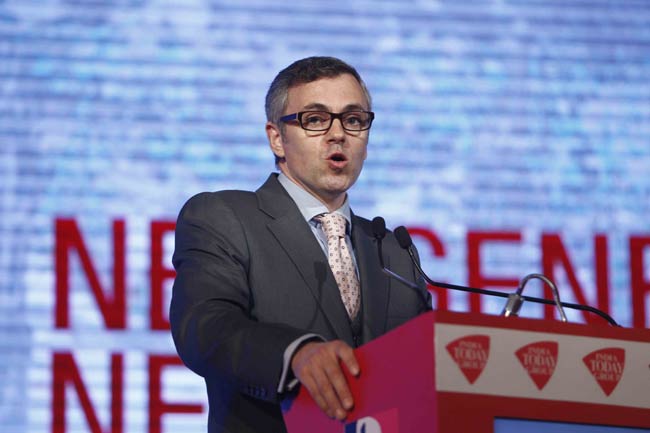 इंडिया टुडे कॉन्क्लेव 2014: मोदी की लहर नहीं, बोले उमर अब्दुल्ला