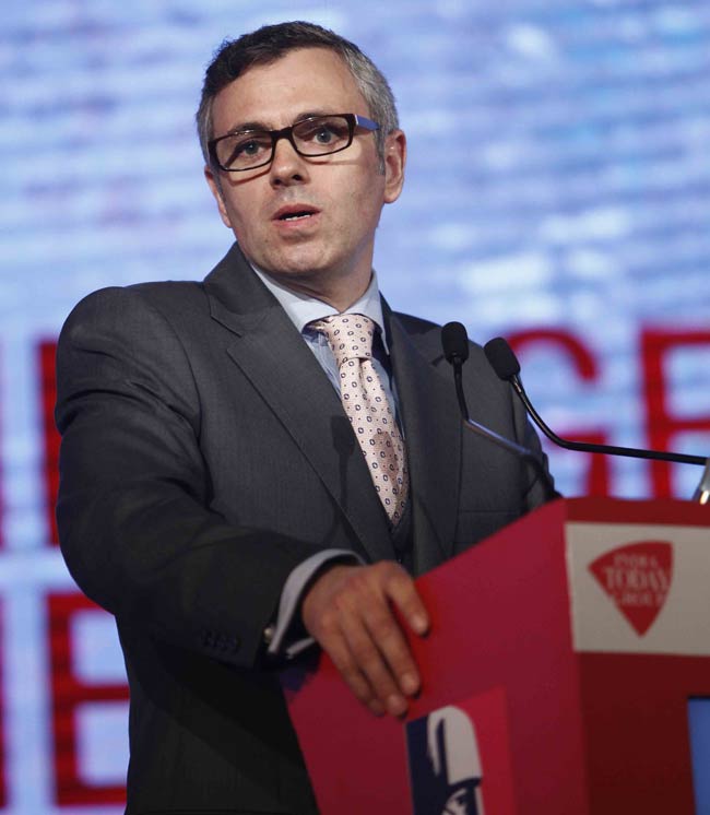 इंडिया टुडे कॉन्क्लेव 2014: मोदी की लहर नहीं, बोले उमर अब्दुल्ला