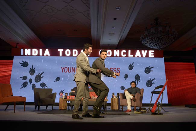 इंडिया टुडे कॉन्क्लेव 2014: रणवीर संग थिरके चिराग