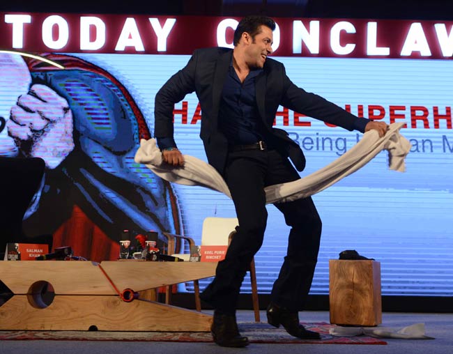 इंडिया टुडे कॉन्क्लेव 2014: आए सलमान, छाए सलमान