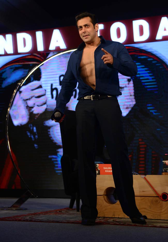 इंडिया टुडे कॉन्क्लेव 2014: आए सलमान, छाए सलमान