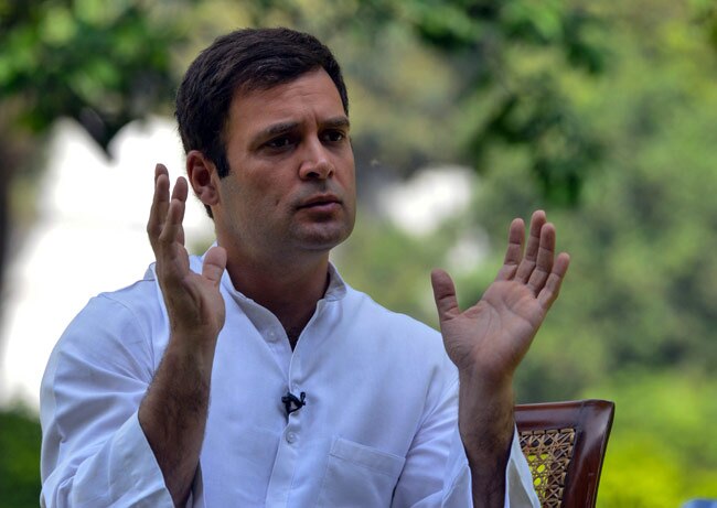 तस्वीरों में राहुल गांधी का पहला हिंदी इंटरव्यू...