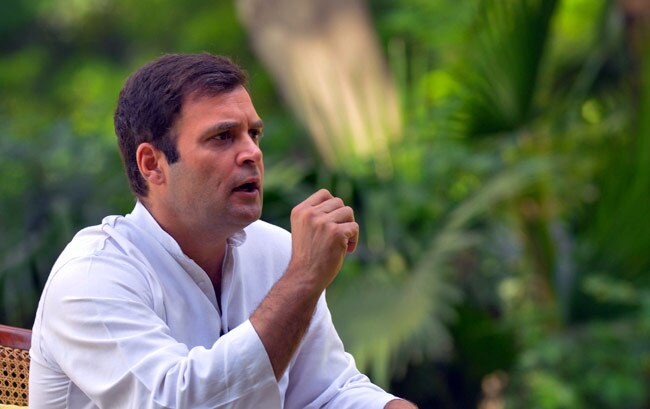 तस्वीरों में राहुल गांधी का पहला हिंदी इंटरव्यू...