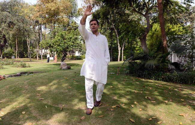 तस्वीरों में राहुल गांधी का पहला हिंदी इंटरव्यू...