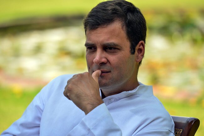 तस्वीरों में राहुल गांधी का पहला हिंदी इंटरव्यू...