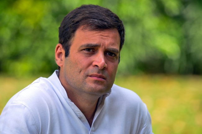 तस्वीरों में राहुल गांधी का पहला हिंदी इंटरव्यू...