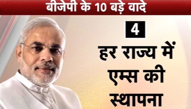 तस्‍वीरों में BJP इलेक्‍शन मेनिफेस्‍टो की टॉप 10 बातें...