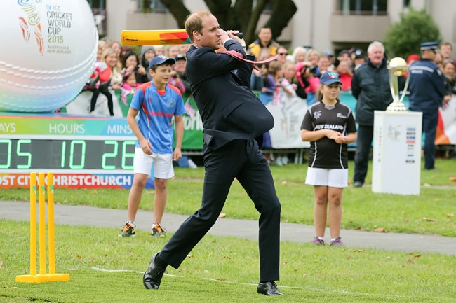 ...जब प्रिंस विलियम और केट मिडिलटन ने खेला क्रिकेट