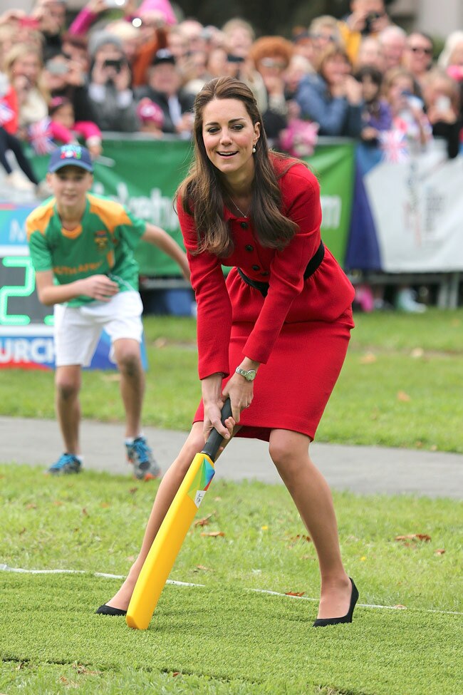 ...जब प्रिंस विलियम और केट मिडिलटन ने खेला क्रिकेट