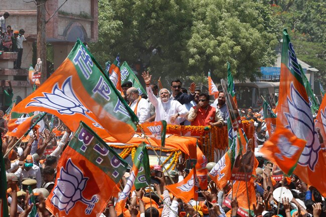 वाराणसी में नरेंद्र मोदी की धूम...