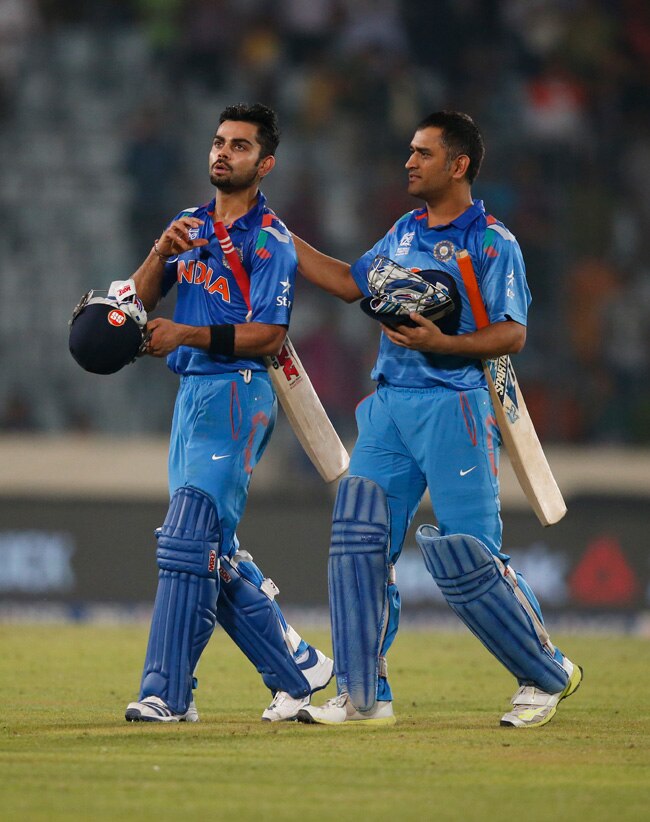 विराट ने दिलाई टीम इंडिया को जीत, धोनी ने जीता दिल