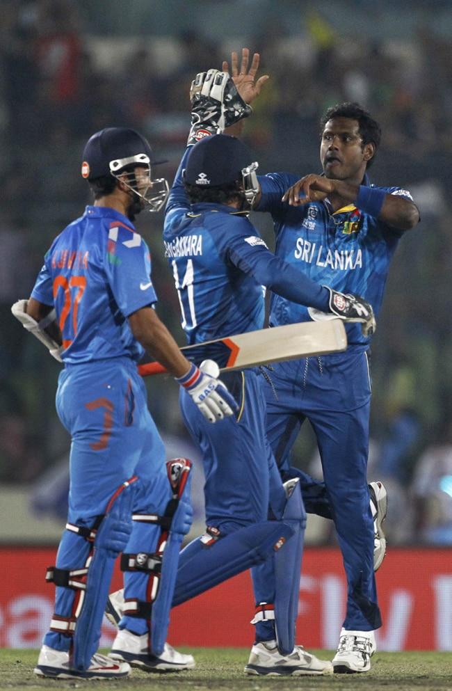 टी20 वर्ल्ड कपः संगकारा का 'दम', टीम इंडिया को मिला हार का 'गम'