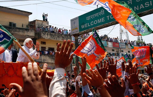 वाराणसी में नरेंद्र मोदी की धूम...