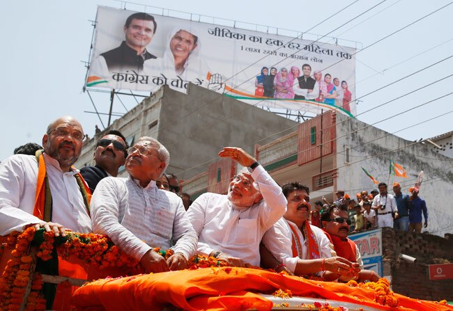 वाराणसी में नरेंद्र मोदी की धूम...