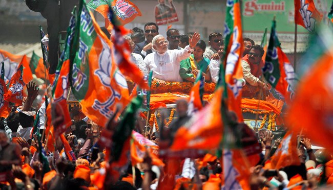 वाराणसी में नरेंद्र मोदी की धूम...