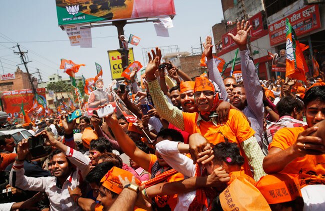 वाराणसी में नरेंद्र मोदी की धूम...