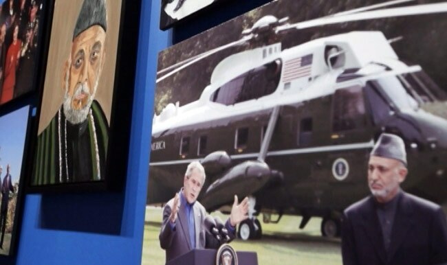 जॉर्ज डब्ल्यू बुश ने बनाई मनमोहन सिंह समेत 24 बड़े नेताओं की पेंटिंग