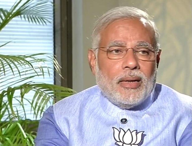 आज तक पर एक अलग ही अंदाज में नजर आए नरेंद्र मोदी...