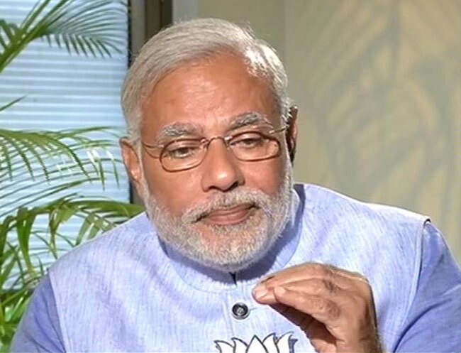 आज तक पर एक अलग ही अंदाज में नजर आए नरेंद्र मोदी...