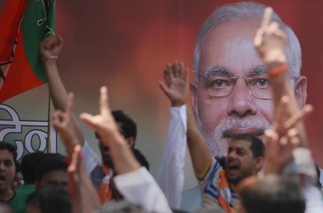चुनाव 2014: बीजेपी के खेमे में जश्‍न
