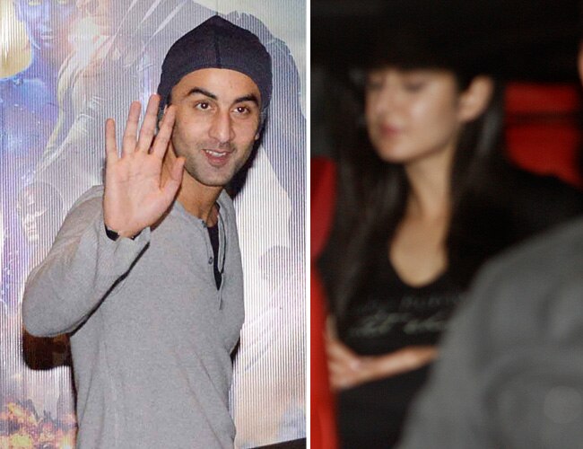 कट्रीना कैफ के साथ फिल्‍म देखने गए रणबीर कपूर