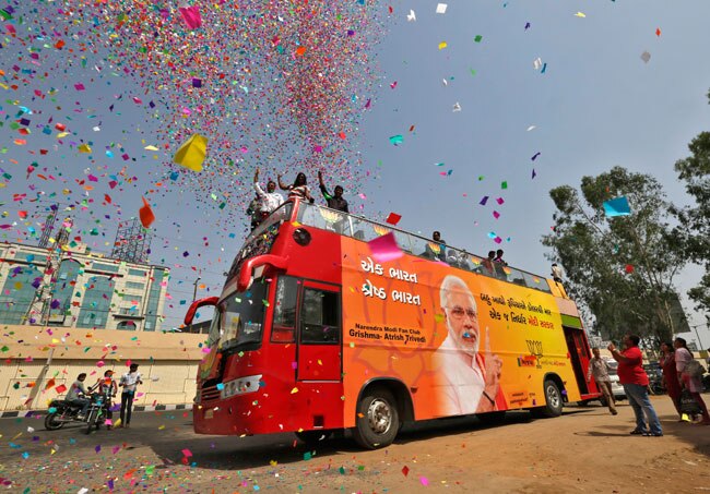 चुनाव 2014: बीजेपी के खेमे में जश्‍न