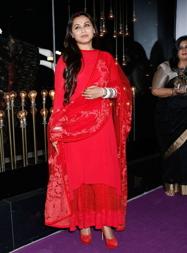 'बहू'रानी मुखर्जी का फर्स्ट अपीयरेंस