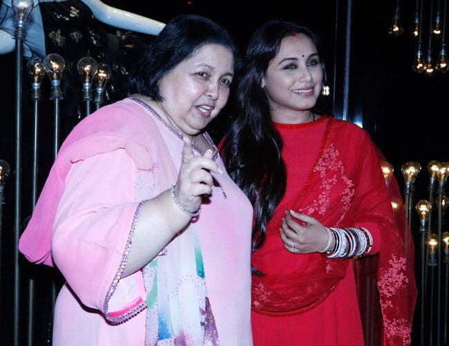 'बहू'रानी मुखर्जी का फर्स्ट अपीयरेंस