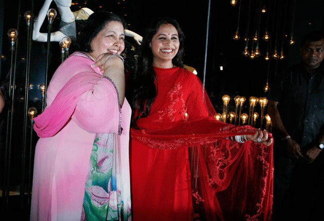 'बहू'रानी मुखर्जी का फर्स्ट अपीयरेंस