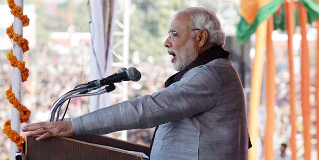 नरेंद्र मोदी के भाषण में हुई ये 11 गलतियां