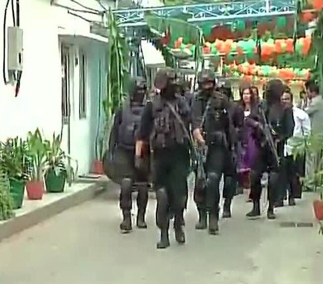 भारत के भावी प्रधानमंत्री नरेंद्र मोदी का नई दिल्‍ली में भव्‍य स्‍वागत