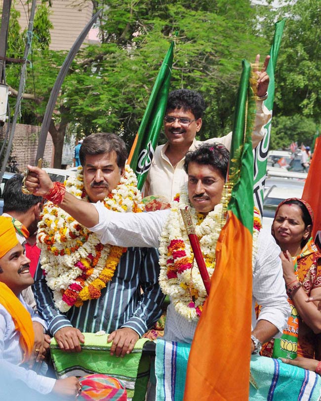 लोकसभा चुनाव 2014: इन उम्‍मीदवारों ने लहराया जीत का परचम