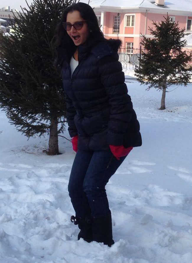 देखिए सानिया मिर्जा की निजी तस्वीरें...