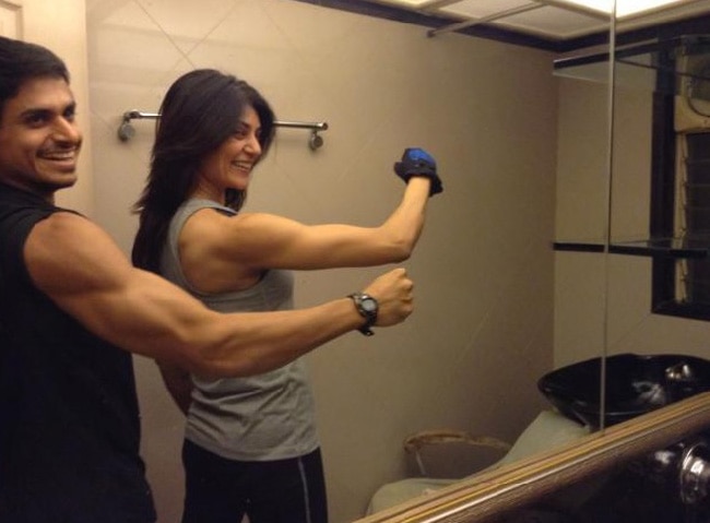 तस्वीरों में देखिए सुष्मिता सेन की बिंदास लाइफ