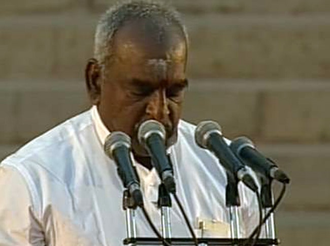 तस्वीरों में देखें, मोदी और उनके मंत्रियों का शपथ ग्रहण