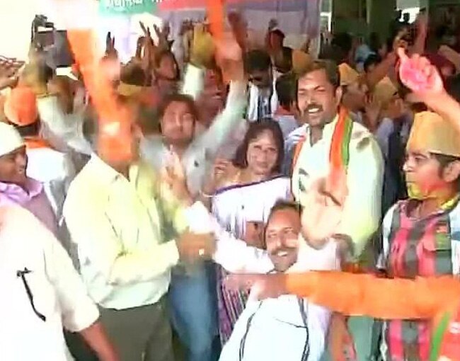 चुनाव 2014: बीजेपी के खेमे में जश्‍न