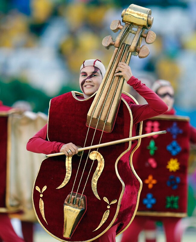 फीफा वर्ल्ड कप 2014 का रंगारंग आगाज