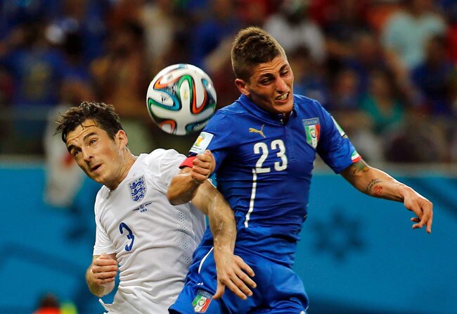 FIFA WC 2014: तस्वीरों में इटली और इंग्लैंड का रोमांचक मैच