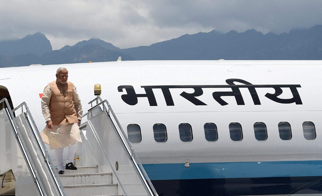 प्रधानमंत्री नरेंद्र मोदी के स्वागत में थिरका थिम्पू