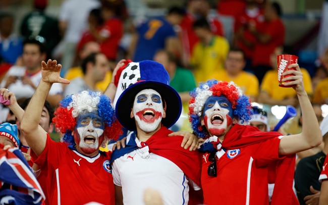 फीफा वर्ल्ड कप 2014: रंग-रंगीले फैन्स ने बढ़ाई रौनक