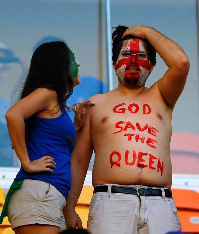 फीफा वर्ल्ड कप 2014: रंग-रंगीले फैन्स ने बढ़ाई रौनक