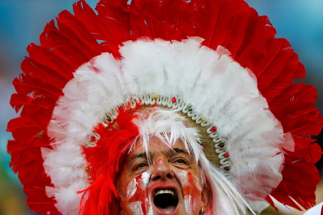 फीफा वर्ल्ड कप 2014: रंग-रंगीले फैन्स ने बढ़ाई रौनक