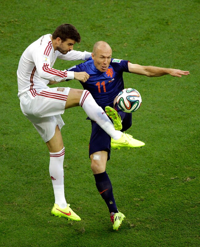 FIFA WC 2014: नीदरलैंड ने ऐसे दी पिछले बार के चैंपियन स्पेन को मात