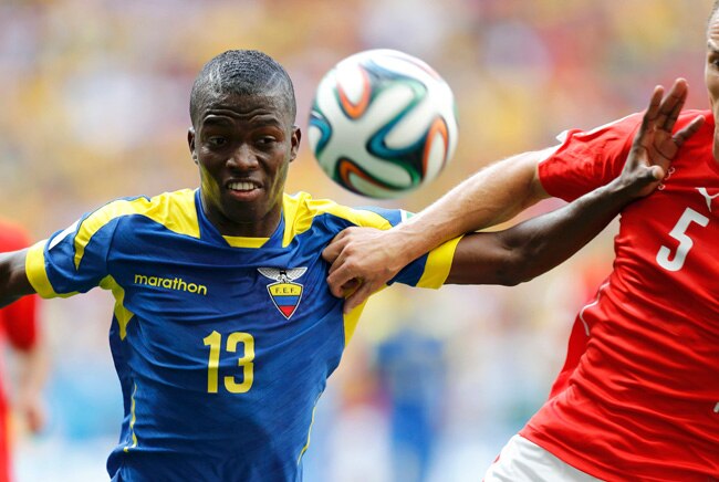 FIFA WC 2014: तस्वीरों में देखिए स्विट्जरलैंड और इक्वाडोर का मैच